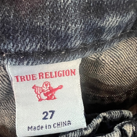 True Religion Rocco Relaxed Skinny Jeans – Size 27 - Picture 6 of 7